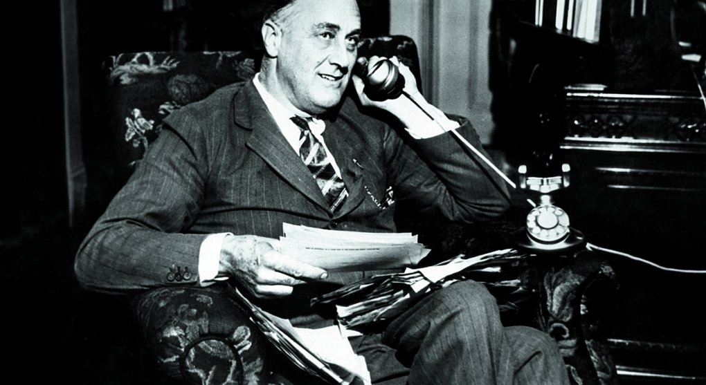 Franklin D. Roosevelt: Nemůžeme si dovolit mít rozměklou hlavu