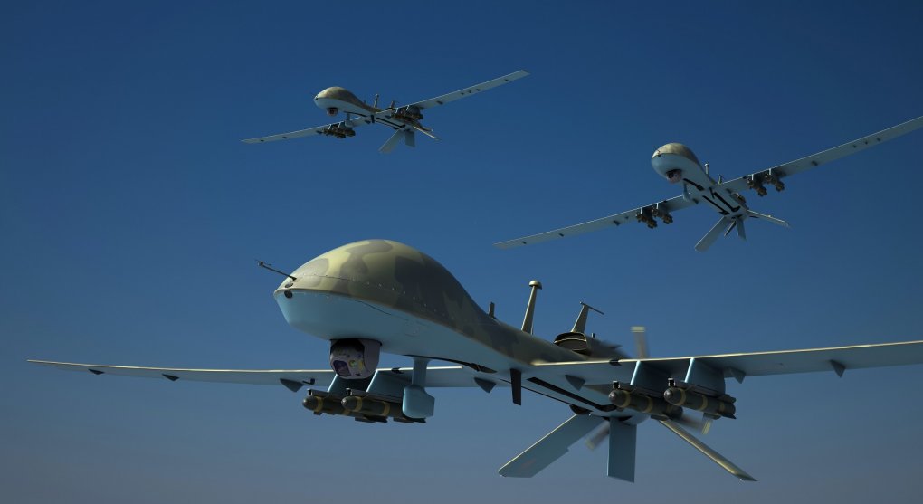 Válka dronů. Američané tlačí na evropské spojence, aby přezbrojili