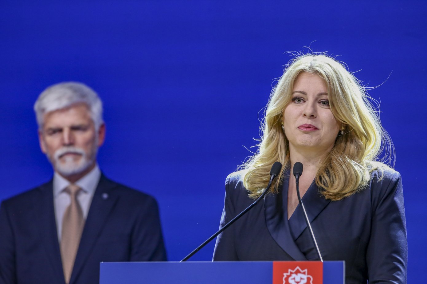 Petru Pavlovi přijela osobně pogratulovat i slovenská prezidentka Zuzana Čaputová